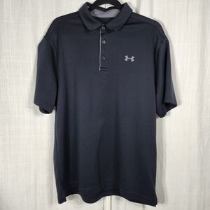 Under Armour Men's Black Polo Shirt